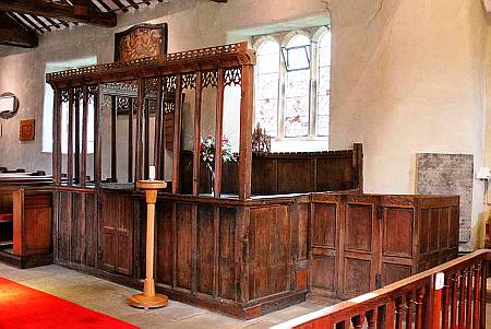 Cartmel Fell - Box Pews